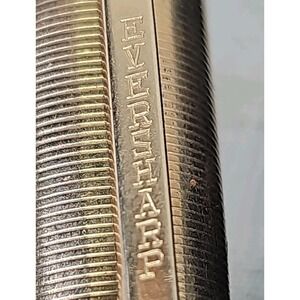 Vintage Eversharp Skyline BlackFountain Pen 14K Gold Nib Gold Trim 40's‎